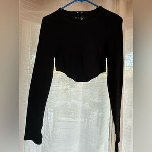 Ksubi crop top long sleeve